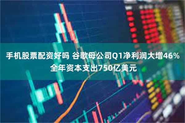 手机股票配资好吗 谷歌母公司Q1净利润大增46% 全年资本支出750亿美元