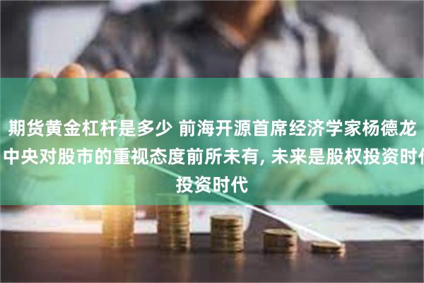 期货黄金杠杆是多少 前海开源首席经济学家杨德龙: 中央对股市的重视态度前所未有, 未来是股权投资时代