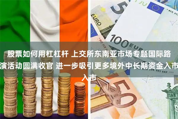 股票如何用杠杠杆 上交所东南亚市场专题国际路演活动圆满收官 进一步吸引更多境外中长期资金入市